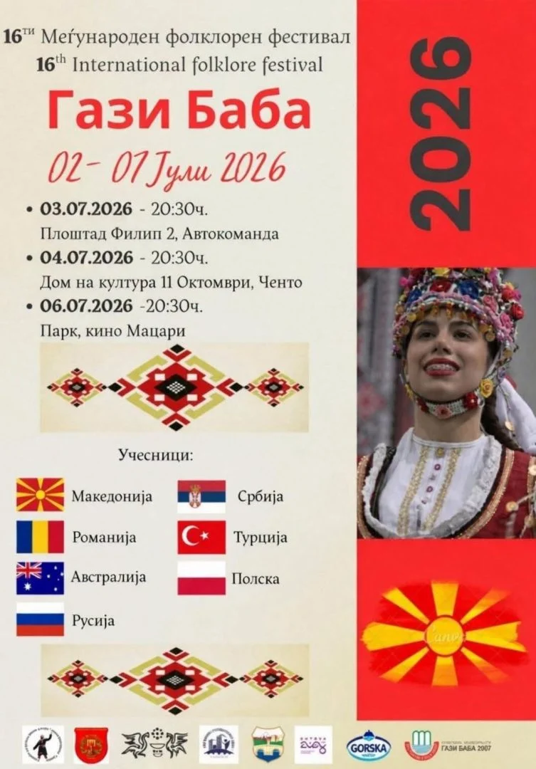 T&uuml;rkiye dahil 7 &uuml;lkeden halk dansları Gazi Baba'da buluşuyor