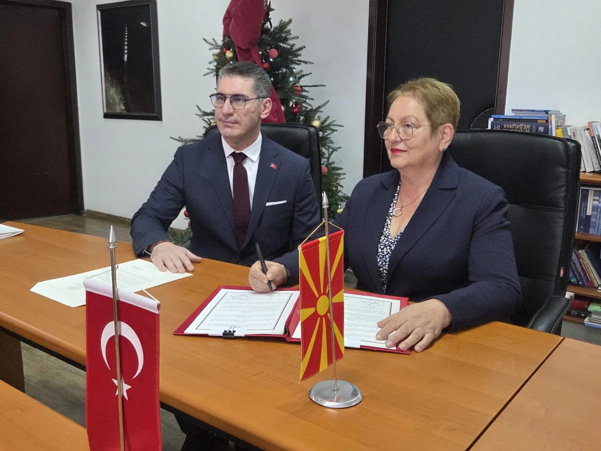 T&uuml;rkiye ile Kuzey Makedonya arasında eğitimde kapsamlı iş birliği anlaşması