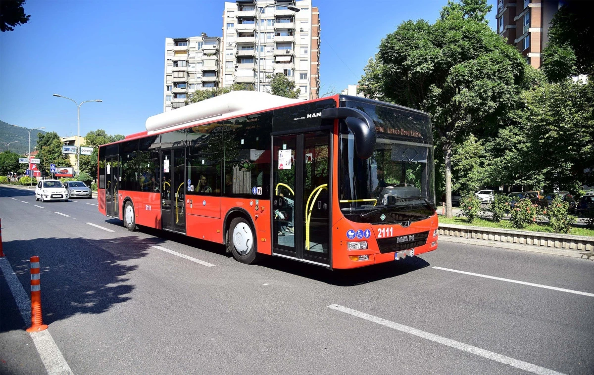 &Uuml;sk&uuml;p'te 37 numaralı hat yeniden hizmete giriyor: Radişani-Karpoş 3 bağlantısı