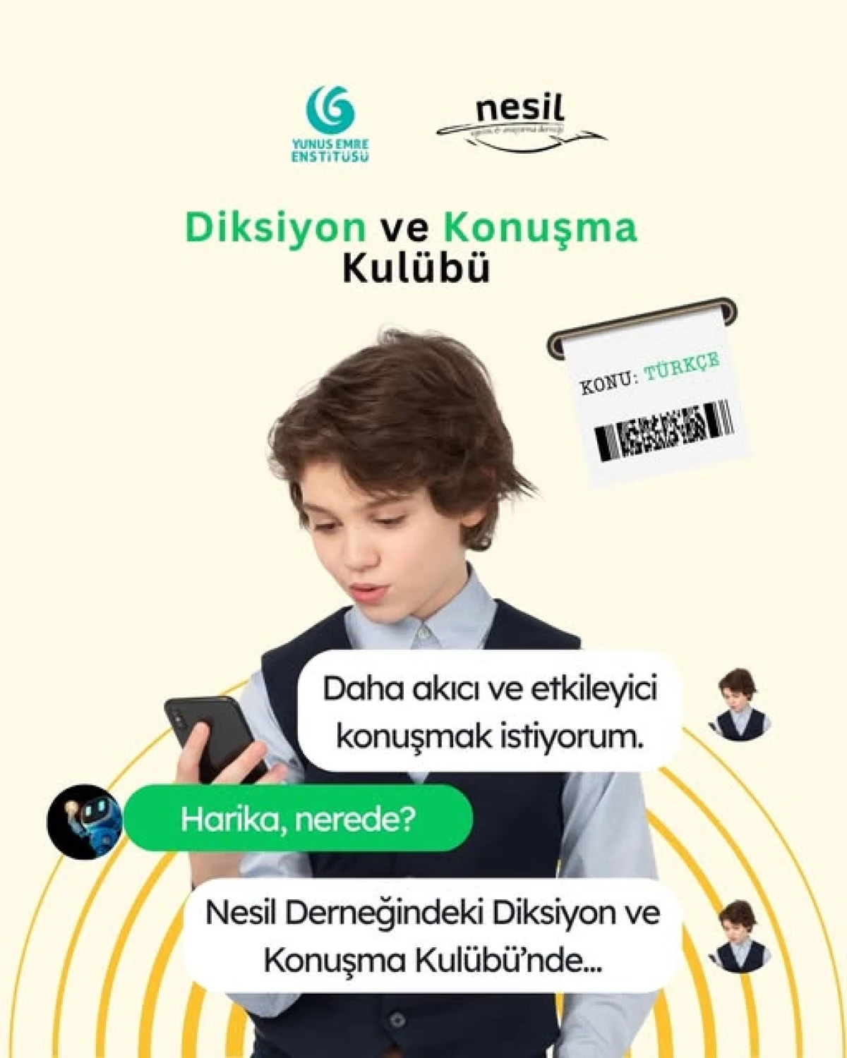 &Uuml;sk&uuml;p&rsquo;te Diksiyon ve Konuşma Kul&uuml;b&uuml; başlıyor