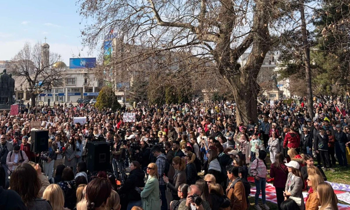 &Uuml;sk&uuml;p&rsquo;te Kadınlar G&uuml;n&uuml; y&uuml;r&uuml;y&uuml;ş&uuml;: Eşitlik i&ccedil;in g&uuml;&ccedil;l&uuml; mesaj