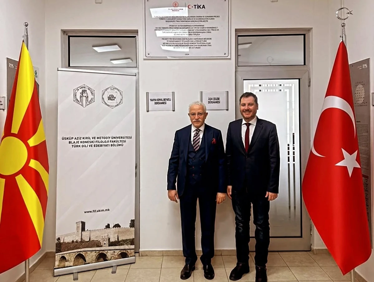 &Uuml;sk&uuml;p&rsquo;te T&uuml;rk dili ve edebiyatı i&ccedil;in akademik istişare