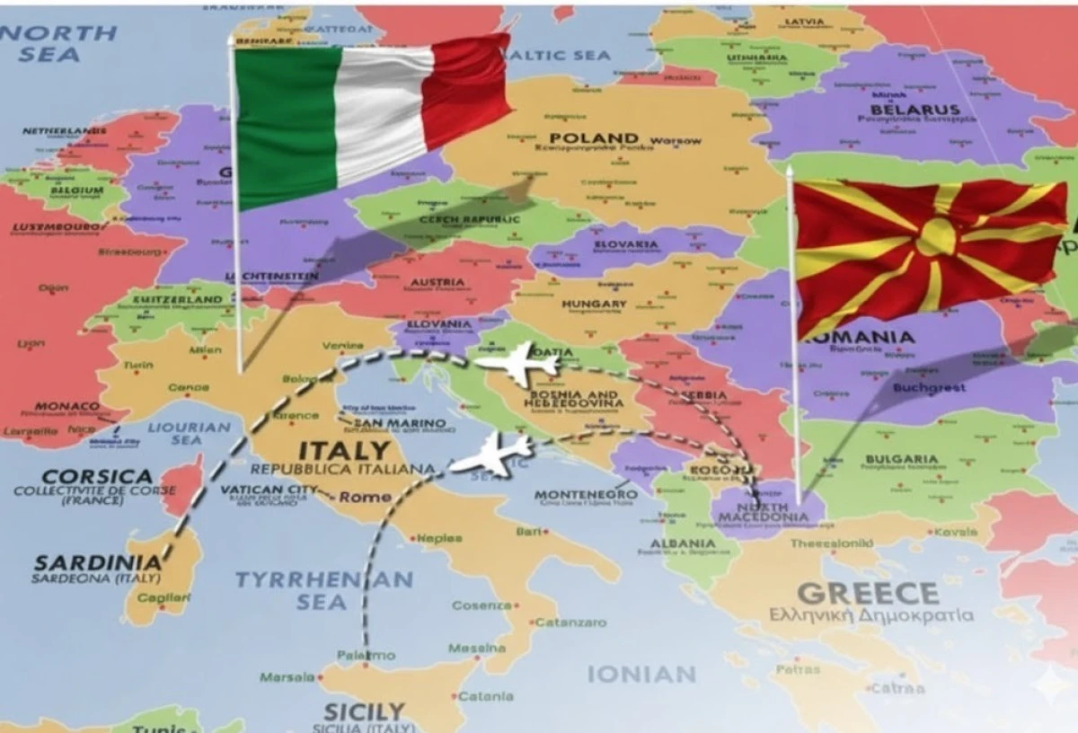 &Uuml;sk&uuml;p&rsquo;ten İtalya&rsquo;ya iki yeni hat