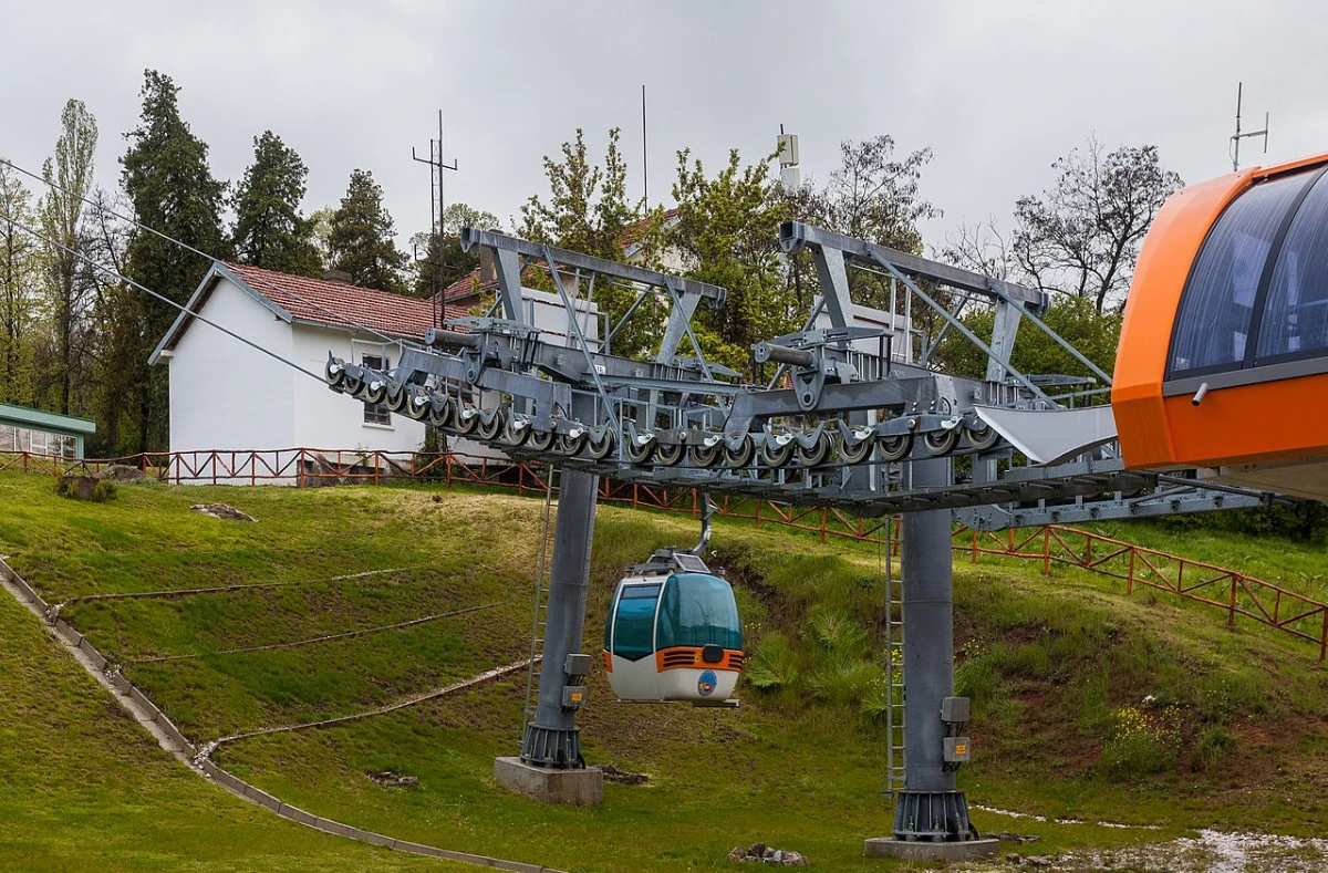 Vodno teleferiği yaz boyunca kapalı kalacak