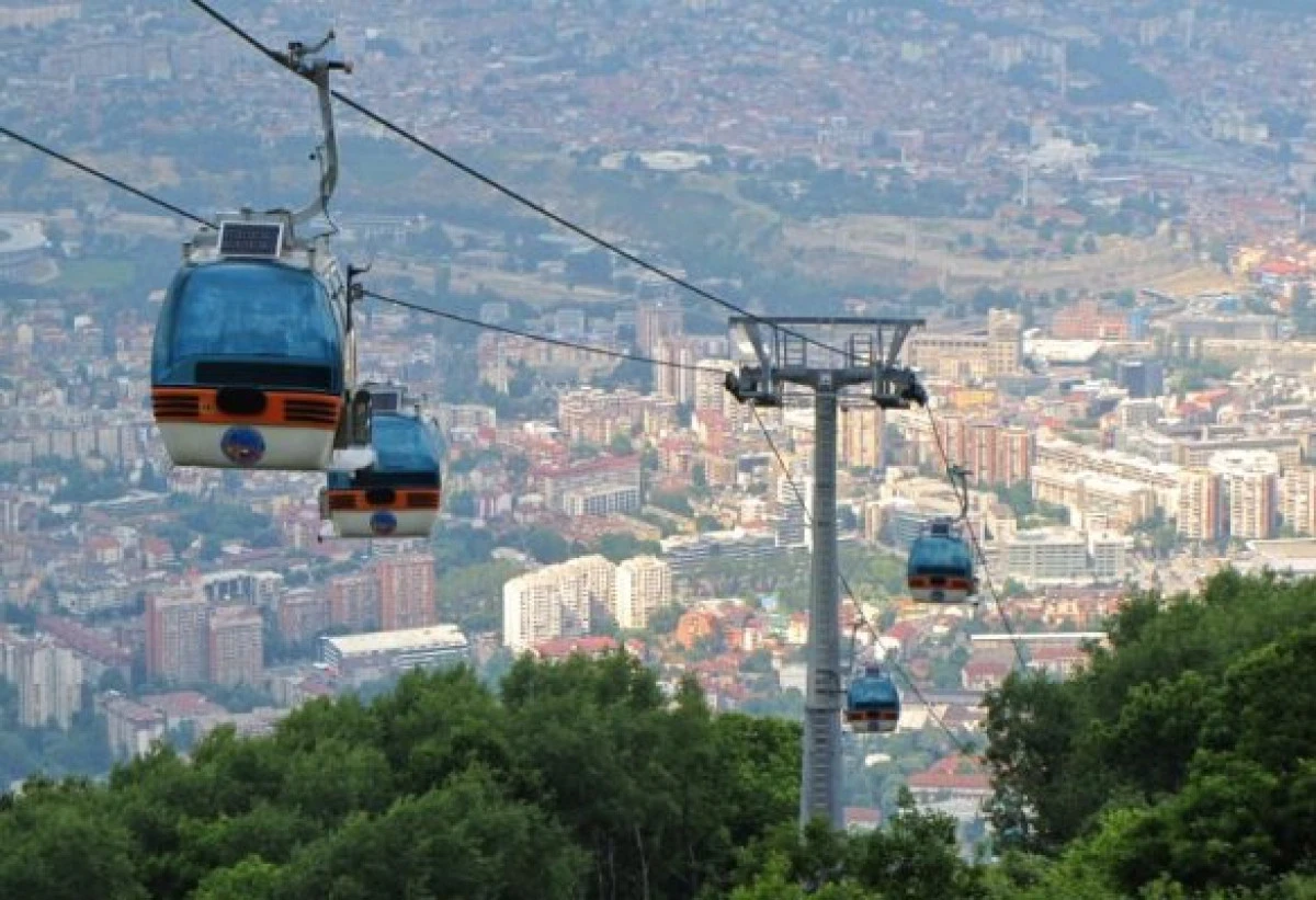 Vodno teleferiğinin yılbaşı civarında yeniden hizmete girmesi bekleniyor