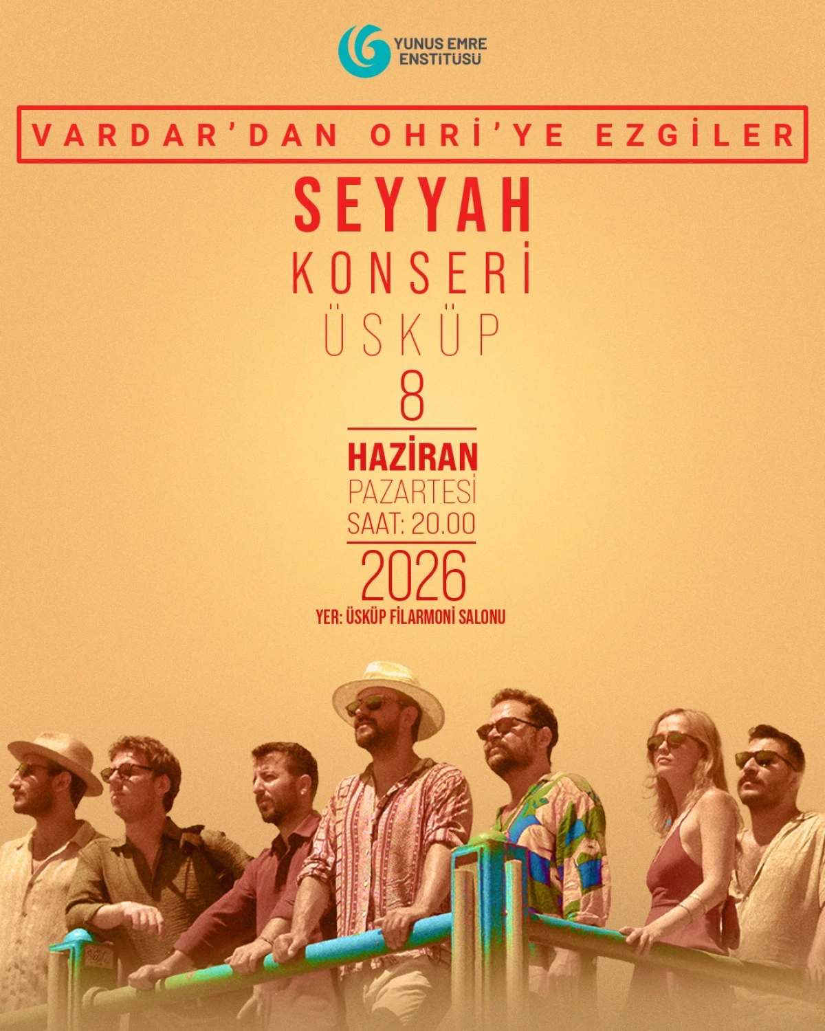 Yunus Emre Enstit&uuml;s&uuml;&rsquo;nden &Uuml;sk&uuml;p&rsquo;te &uuml;cretsiz konser