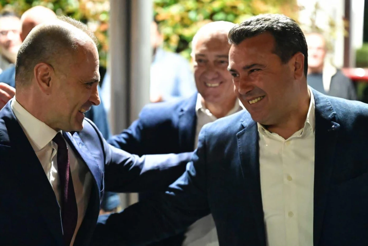Zaev yeniden sahneye &ccedil;ıktı: Siyasi tartışmalar alevlendi